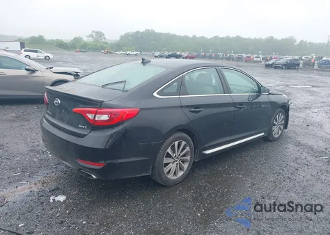 2017 Hyundai Sonata Sport from USA, damaged, VIN 5NPE34AFXHH524018